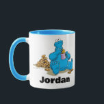 Vintage Cookie Monster Eating Cookies Mug<br><div class="desc">Cookie Monster goes crazy over cookies!         This item is recommended for ages 13 . ©  2024 Sesame Workshop. www.sesamestreet.org</div>