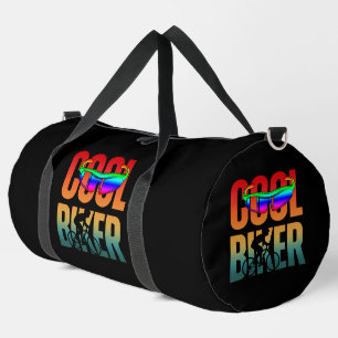 Vintage Cool Biker Duffle Bag