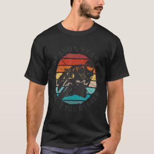 Vintage Cool Motorcycle Rider Quote Trust The Rubb T-Shirt