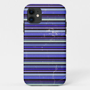 Vintage Cool Stripes Abstract iPhone 11 Case