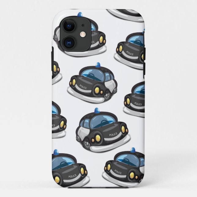 vintage Cop Car Case-Mate iPhone Case (Back)