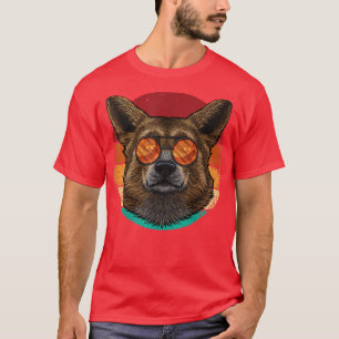 Vintage Corgi Dog Pet Puppy Retro Eighties Style  T-Shirt