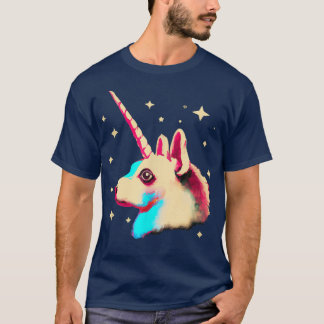 Vintage Corgi Unicorn Dog Owner Pembroke Welsh Cor T-Shirt