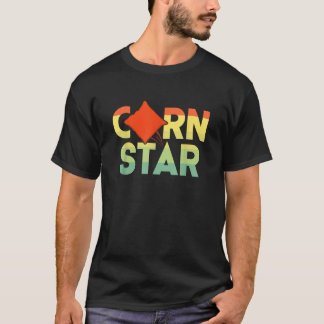 Vintage Cornhole Corn Star Bean Bag Toss Winner Ch T-Shirt