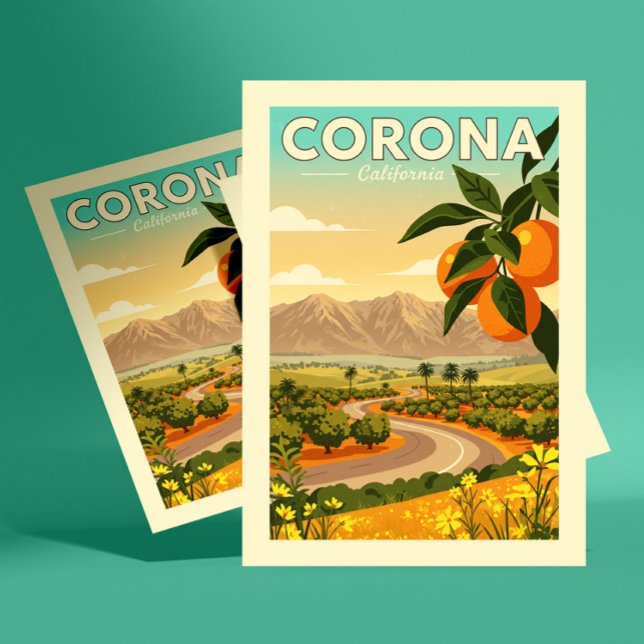 Vintage Corona California Postcard (Creator Uploaded)