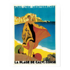 Vintage Corsica by Train Travel Ad
