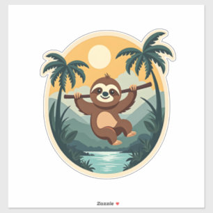 Vintage Costa Rica Sloth Tropical Travel Shirt 2