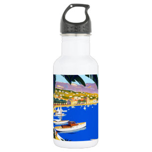 Vintage Cote D'Azur Travel 532 Ml Water Bottle