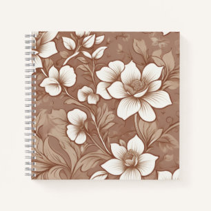 Vintage Cottage Floral Notebook