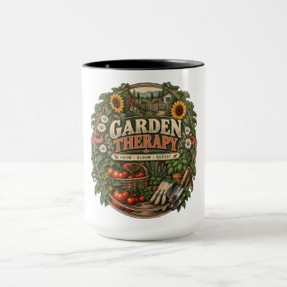 Vintage Cottage Garden Mug