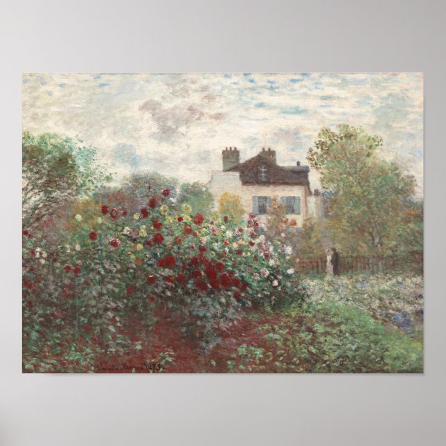 Vintage Cottage Garden Print (Front)