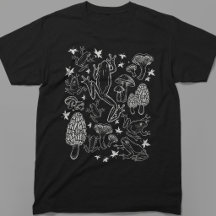Vintage Cottagecore Frogs Mushrooms Witchy Goth