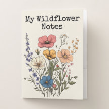 Vintage Cottagecore Wildflower Illustration
