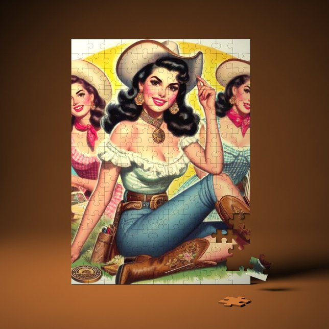 Vintage Country Girls Jigsaw Puzzle (Creator Uploaded)