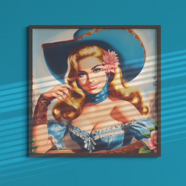 Vintage Country Woman Poster (Creator Uploaded)