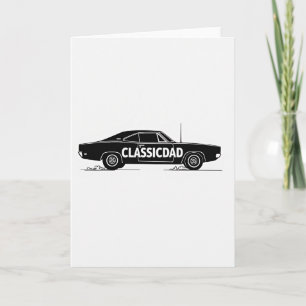 Vintage Coup Fathers Day Card