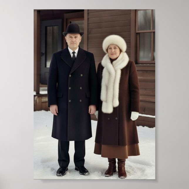 Vintage Couple Poster (Front)
