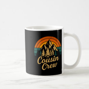 Vintage Cousin Crew Family Matching Camng Cousin S Coffee Mug