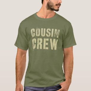 Vintage COUSIN CREW Funny Grammy Pawpaw Reeducatio T-Shirt