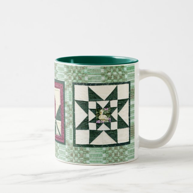 Vintage Coverlets and Quilts Mug (Right)