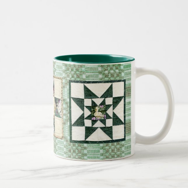 Vintage Coverlets and Quilts Mug II (Right)