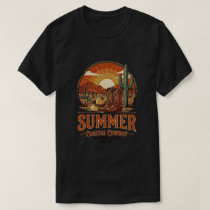 Vintage Cowboy desert - retro summer vacation T-Shirt
