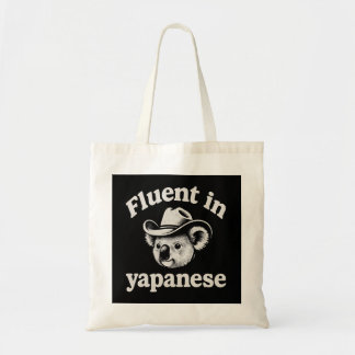 Vintage Cowboy Japanese Kanji Tote Bag  