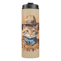 Vintage Cowboy Kitten Design