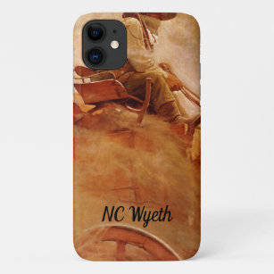 Vintage Cowboys, The Ore Wagon by NC Wyeth Case-Mate iPhone Case