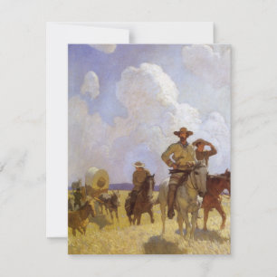 Vintage Cowboys, The Parkman Outfit by NC Wyeth