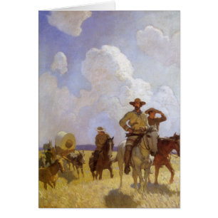 Vintage Cowboys, The Parkman Outfit by NC Wyeth
