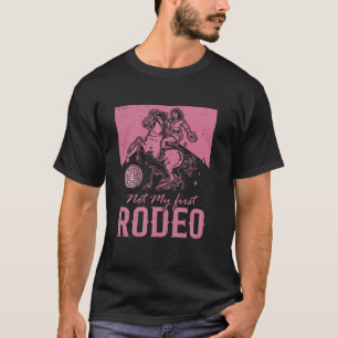 Vintage Cowgirls Disco Riding Horse Not My first R T-Shirt