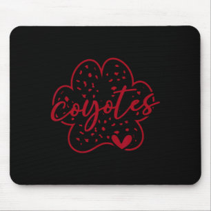 Vintage Coyotes School Spirit Team Pride Back To S Mouse Pad
