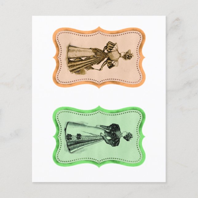 Vintage crafting paper (Front)