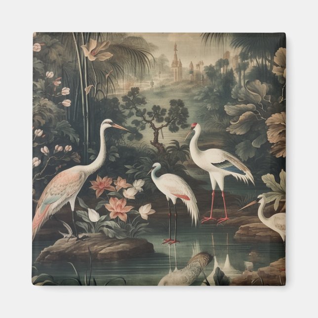 vintage cranes and palaces in the tropics magnet (Front)