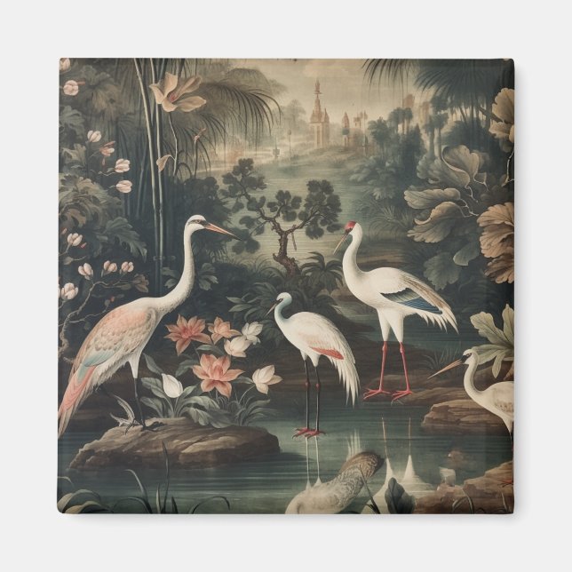 vintage cranes and palaces in the tropics magnet (Front)