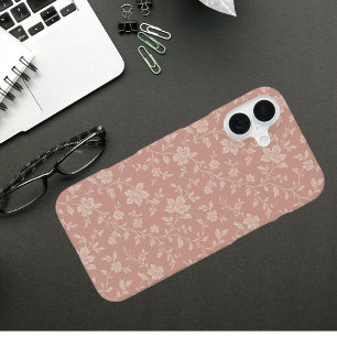 Vintage Cream Florals – Elegant Romantic  iPhone 16 Plus Case