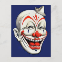 Vintage Creepy Clown