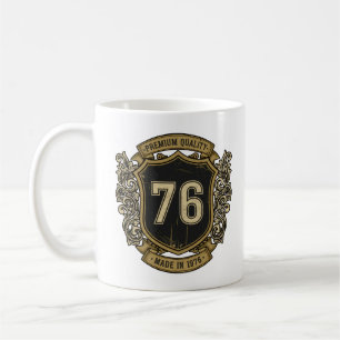 Vintage Crest Made In 1976 Premium Quality Design Coffee Mug