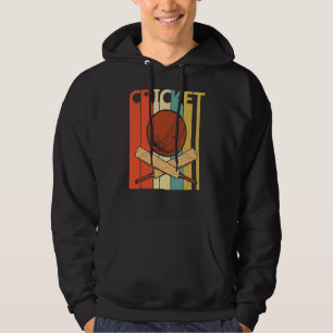 Vintage Cricket Sport Hoodie
