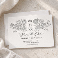 Vintage Cross Stitch Floral Heirloom Wedding