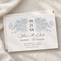 Vintage Cross Stitch Floral Heirloom Wedding