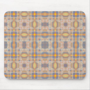 Vintage crosses pattern mouse pad