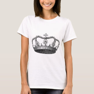 Vintage Crown Black and White T-Shirt