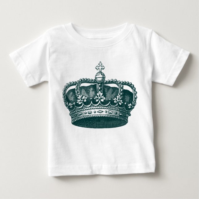 Vintage Crown - Colours Baby T-Shirt (Front)