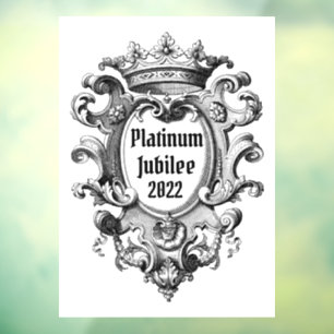 Vintage Crown Design Platinum Jubilee 2022