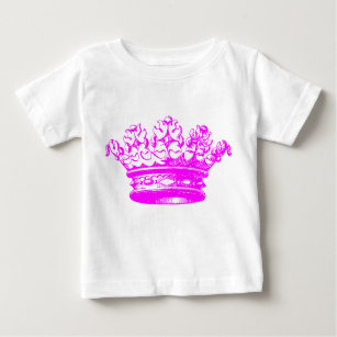 Vintage Crown - Magenta Baby T-Shirt