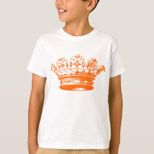 Vintage Crown - Orange T-Shirt