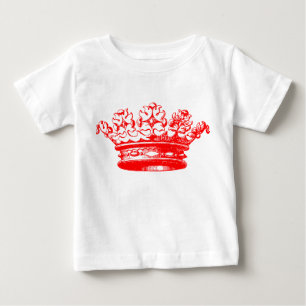 Vintage Crown - Red Baby T-Shirt