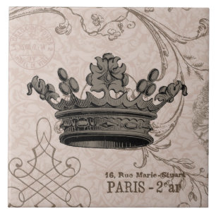 Vintage Crown...tile Ceramic Tile